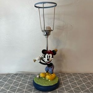 2008 Vintage Mickey Mouse Baseball Table Lamp for Nursery